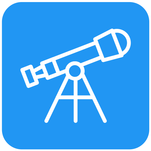télescope Generic Flat Icône
