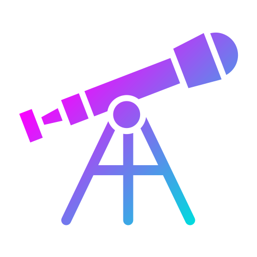 telescoop Generic Flat Gradient icoon