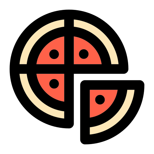 Pizza Generic Outline Color icon