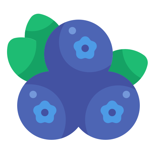 Blueberry Generic Flat icon