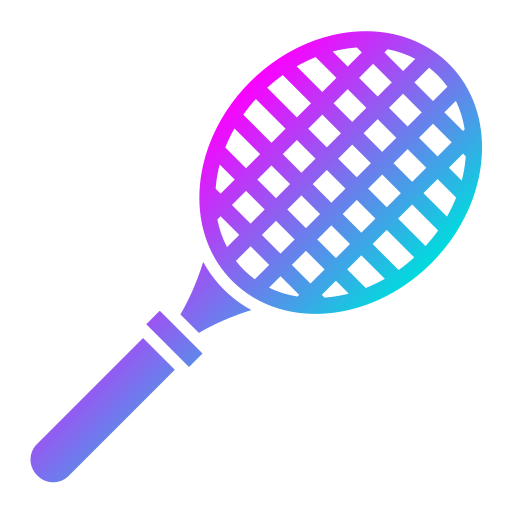 テニスラケット Generic Flat Gradient icon