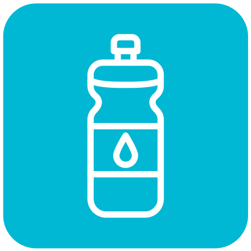 butelka wody Generic Flat ikona