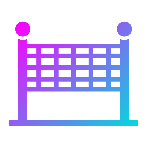 Теннисный корт Generic Flat Gradient иконка