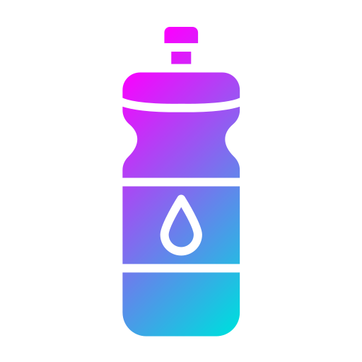 botella de agua Generic Flat Gradient icono