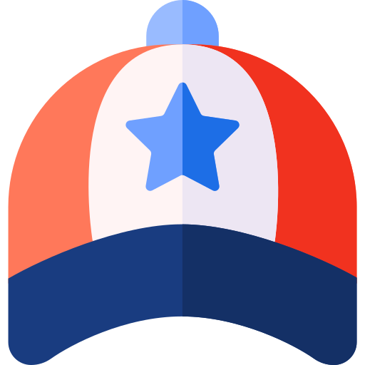 czapka baseballowa Basic Rounded Flat ikona