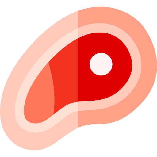 쇠고기 Basic Rounded Flat icon