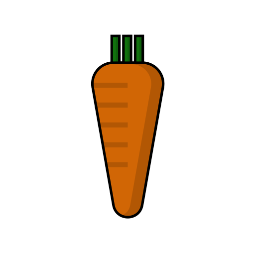 karotte Generic Thin Outline Color icon