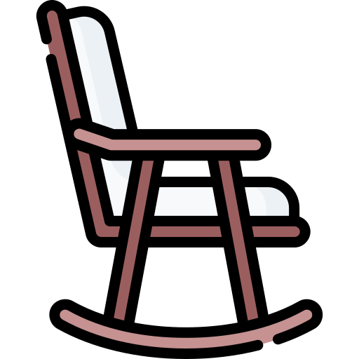Rocking chair Special Lineal color icon