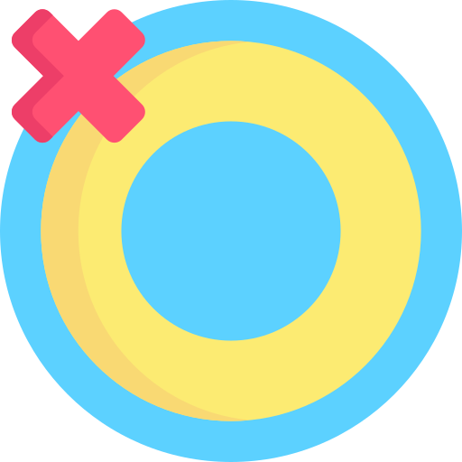 No swim ring Detailed Flat Circular Flat icon