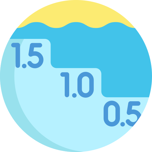profundidad Detailed Flat Circular Flat icono