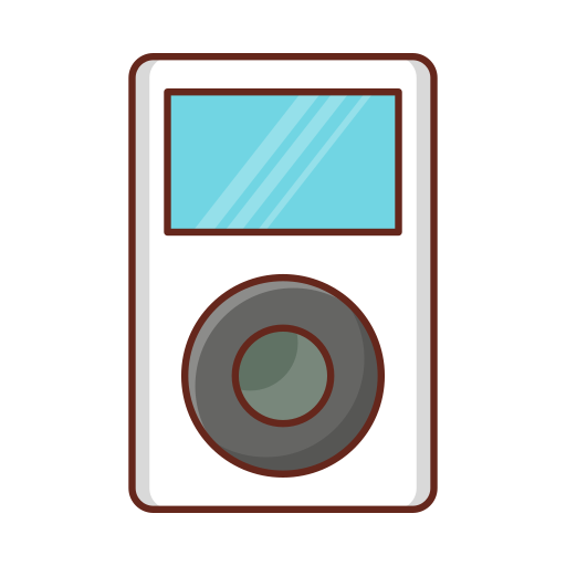 afstandsbediening Vector Stall Lineal Color icoon