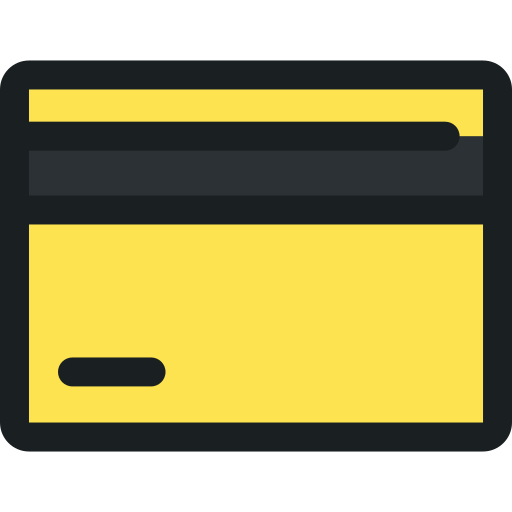 Credit card Generic Outline Color icon