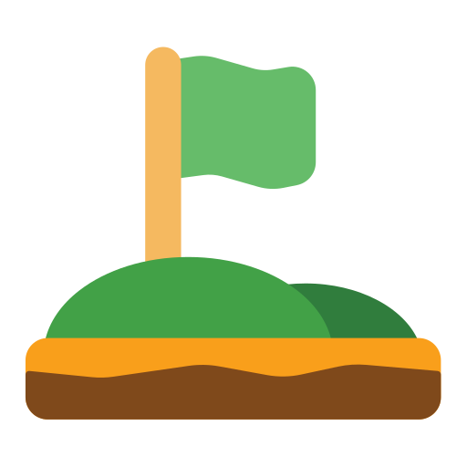 Golf hole Generic Flat icon