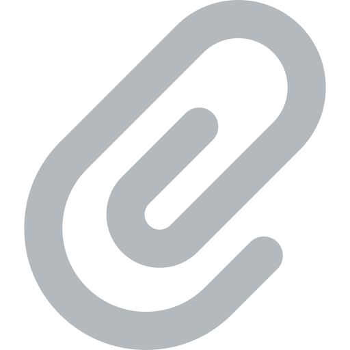 Paper clip Generic Flat icon