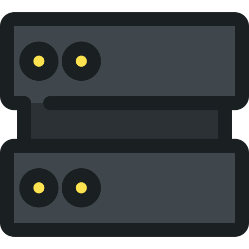 サーバ Generic Outline Color icon