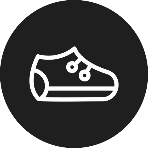 zapatos de bebé Generic Glyph icono