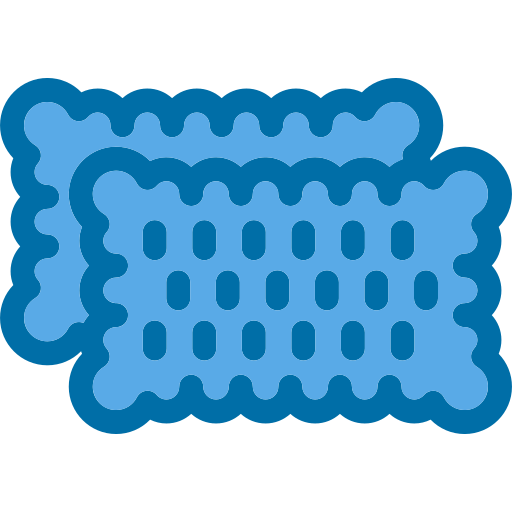 ビスケット Generic Blue icon