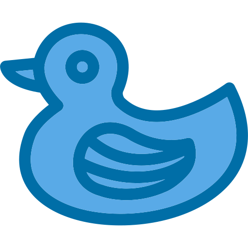 Rubber duck Generic Blue icon