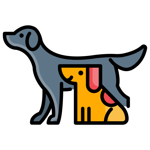 mascotas Generic Outline Color icono