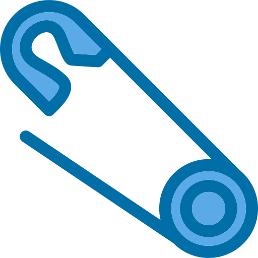 sicherheitsnadel Generic Blue icon
