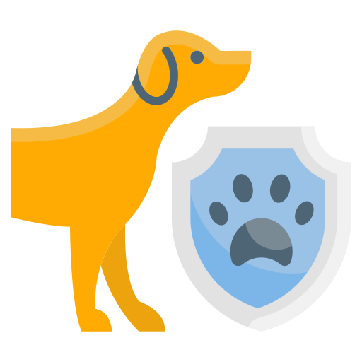 seguro de mascotas Generic Flat icono