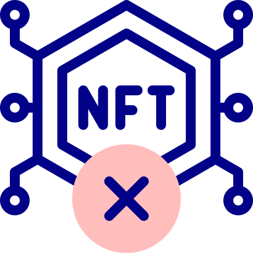 nft Detailed Mixed Lineal color icon