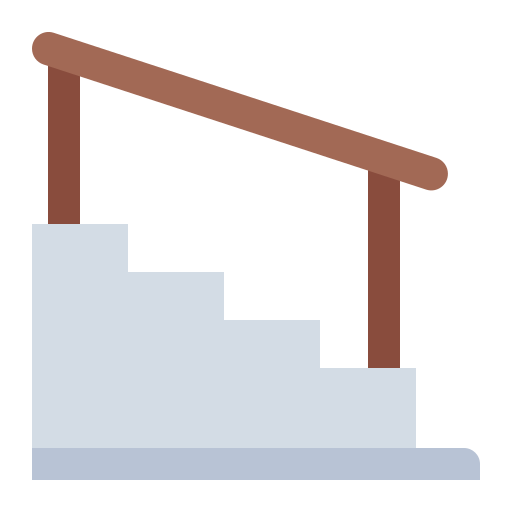 escalera Generic Flat icono