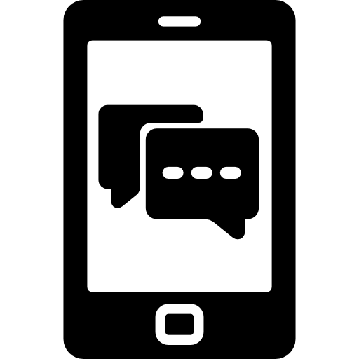 telefon chat  icon
