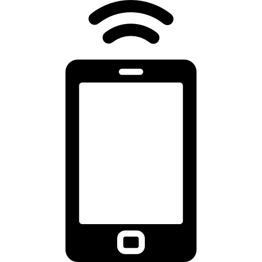 señal de teléfono inalámbrico  icono