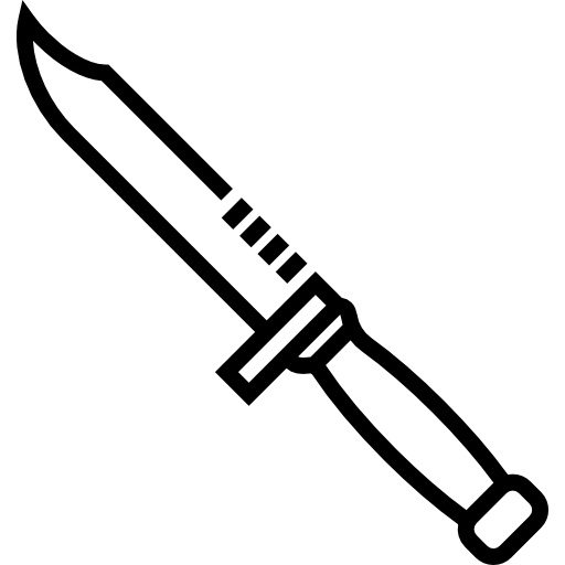 Military Knife Special Lineal icon