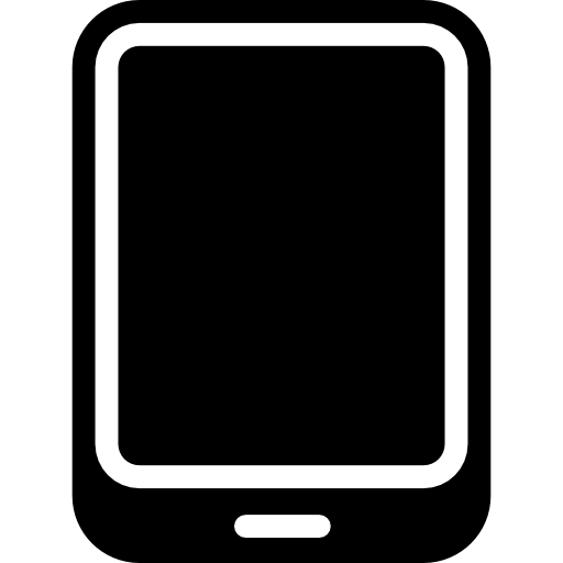 タッチスクリーン付きタブレット  icon
