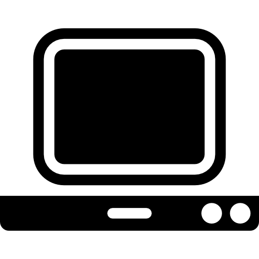 schermo del computer portatile  icona