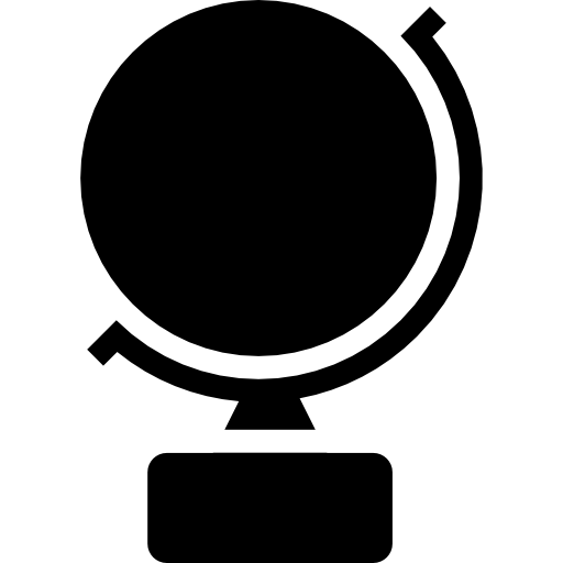 Школьный глобус  иконка