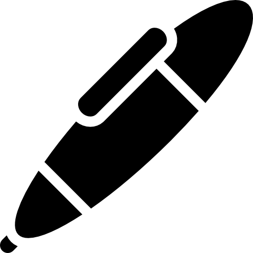 Большая ручка  иконка