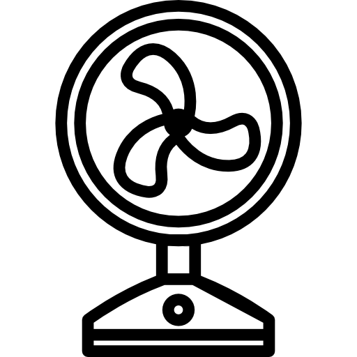 Электрический вентилятор  иконка