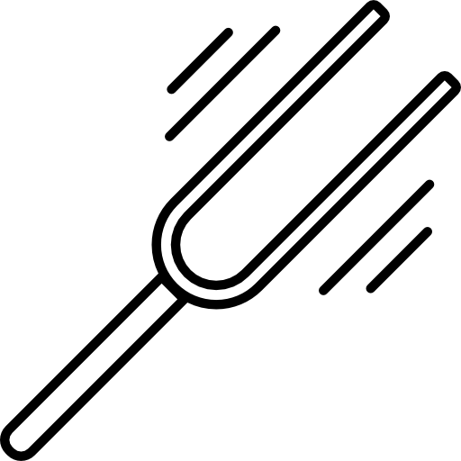 Tuning Fork Vibrating  icon