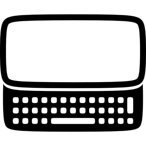 slice tastiera del telefono  icona