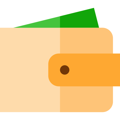 cartera Basic Straight Flat icono