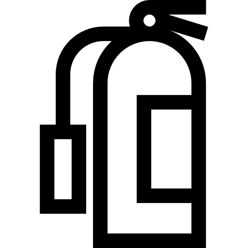 소화기 Basic Straight Lineal icon