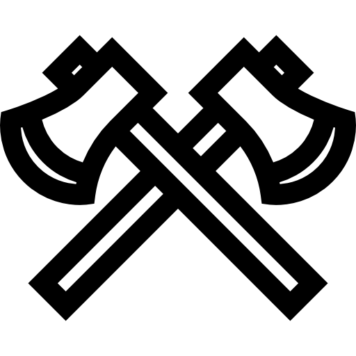 ascia Basic Straight Lineal icona