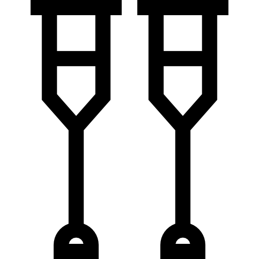 kule kalekiego Basic Straight Lineal ikona