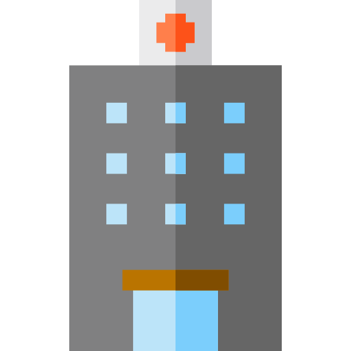 Больница Basic Straight Flat иконка