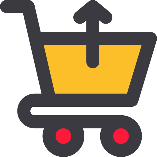 Shopping cart Vitaliy Gorbachev Lineal Color icon