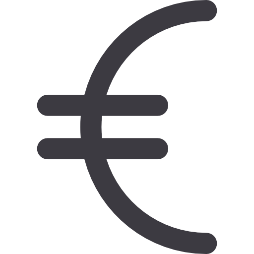 euro Vitaliy Gorbachev Lineal Color icono