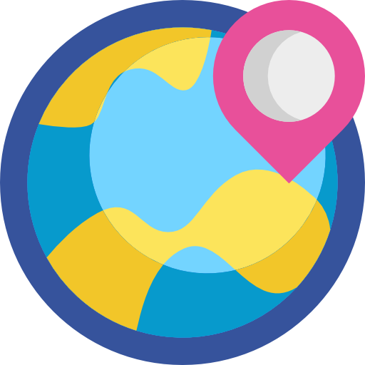 ziemia Detailed Flat Circular Flat ikona