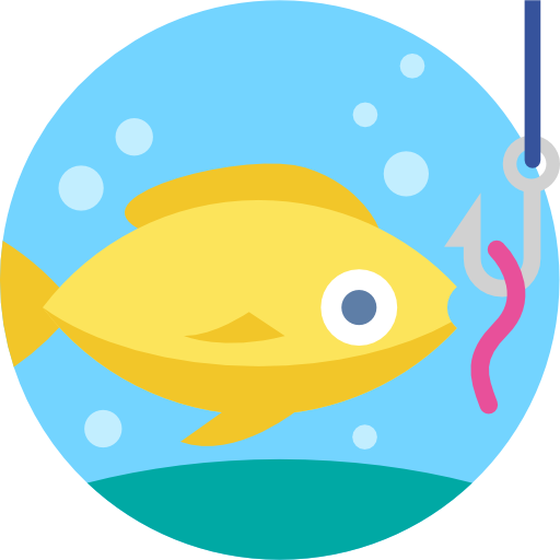 Fishing Detailed Flat Circular Flat icon