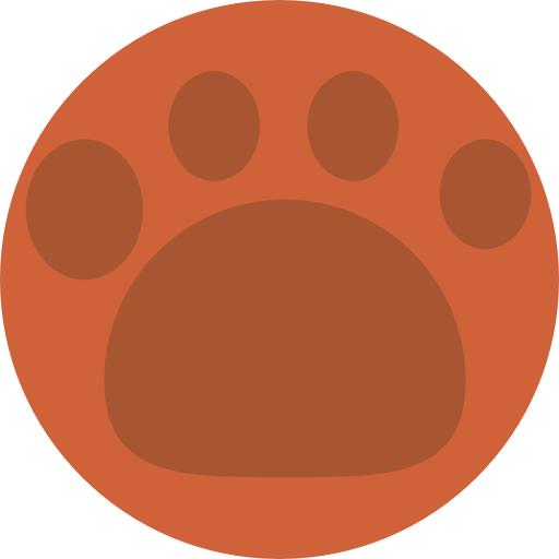 voetafdruk Detailed Flat Circular Flat icoon