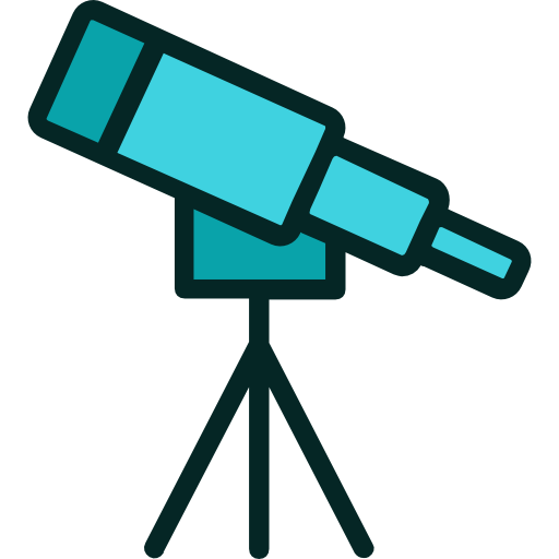 Telescope Good Ware Lineal Color icon