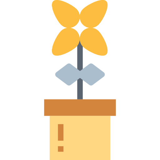 Flower Smalllikeart Flat icon