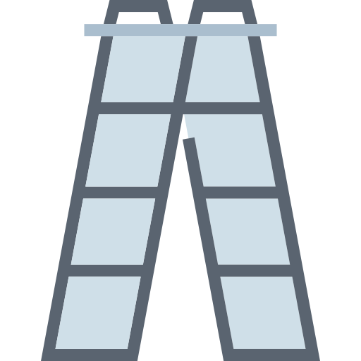ladder Smalllikeart Flat icoon